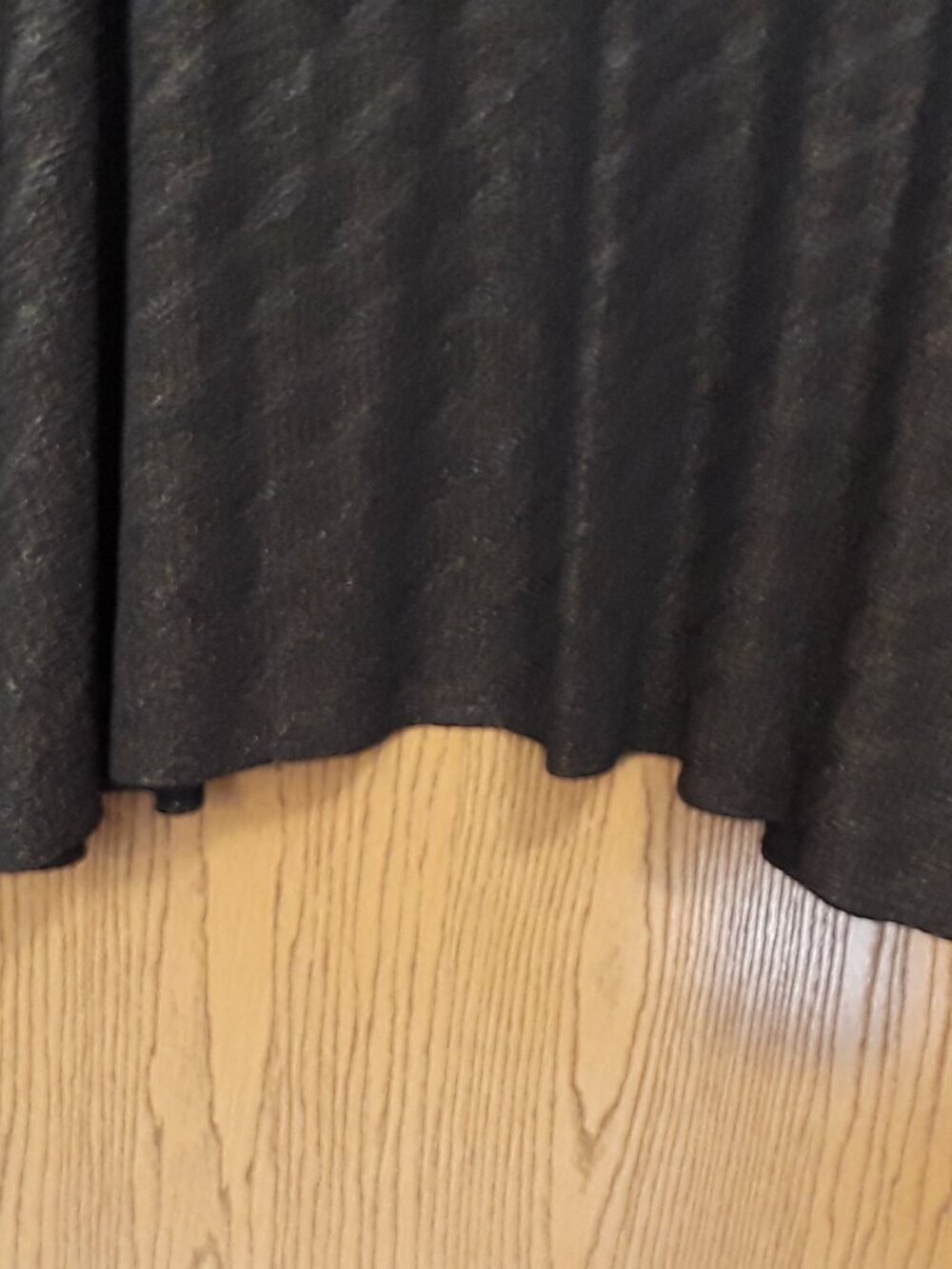 Vintage 90s Catherines 5X 34-36W Black Gold Shimmer SemiSheer Open Jacket Topper - Picture 10 of 10